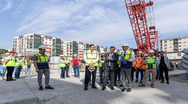 Buca Metrosu’nda tünel kazıları ilerliyor