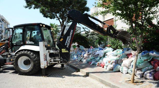  3 ayda 90 bin ton çöp, 10 bin ton moloz toplandı