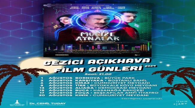 Açık Havada Film Keyfi Başlıyor