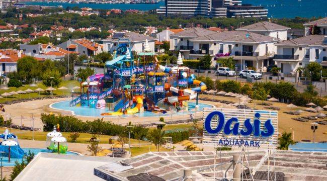 Oasis Aquapark Çeşme kapılarını gençlere açtı