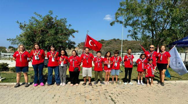 İzcilerin kamp mesaisi