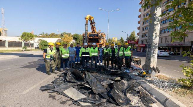 Büyük Kanal’da temizlik harekâtı