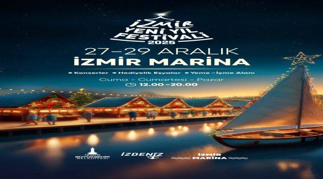  Yeni yıl heyecanı İzmir Marina’da