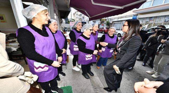 Başkan Eşleri Balçova’da Buluştu